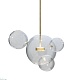 подвесной светильник delight collection bubbles 9214p/3 gold