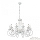 подвесная люстра arte milano 349159/10 wt
