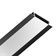 встраиваемый профиль с рассеивателем ambrella illumination gp1100bk