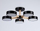 люстра на штанге ambrella light linetech fl4828