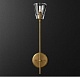 бра delight collection torche de verre 8614w/d gold