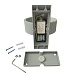 уличный настенный светильник uniel ulu-s34a-8w/4000k ip65 grey ul-00009350
