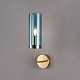 бра imperiumloft agne blue glass tube 100322-22