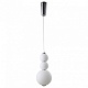 подвесной светильник crystal lux desi desi sp3 chrome/white