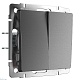 перекрестный выключатель двухклавишный werkel графит матовый w1123064 4690389196898 a064032