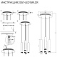 подвесной светильник simple story 2057-led15plcr