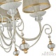 подвесная люстра arte milano 347620/6 wt+g