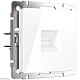 телефонная розетка rj-11 werkel белый w1182001 4690389155383