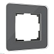 рамка werkel elite на 1 пост графит w0012440 4690389180675