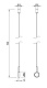 подвес arlight art-apriori-hang-tube-l1500 (og) 055886