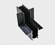 соединитель вертикальный угловой для шинопровода italline atom it012-5033 black