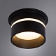 встраиваемый светильник arte lamp imai a2164pl-1bk