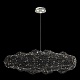 подвесной светодиодный светильник loft it cloud 10247/1500 silver