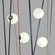 трековый однофазный светильник denkirs belty orb dk5554-bk