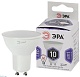 лампа светодиодная эра gu10 10w 6000k led mr16-10w-860-gu10 б0049074