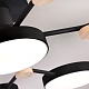 потолочная люстра led4u l3201-780 bk
