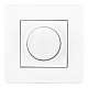 диммер с рамкой arte milano set16-1-48-1 white