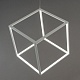 подвесной светодиодный светильник citilux куб cl719300
