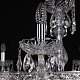 подвесная люстра bohemia ivele crystal 1453/18/195/1500 ni