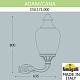 уличный настенный светильник fumagalli c50.171.000.aye27