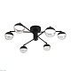 потолочный светильник escada diverse 10271/6led black