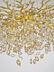 подвесная люстра lumina deco brevia ldp 8027-500 gd