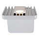 настенный светодиодный светильник iledex scoop zd8006-10w wh