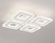 потолочная светодиодная люстра ambrella light acrylica original fa4004