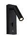 настенный светильник crystal lux clt 210w usb bl