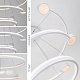 подвесная люстра led4u l7100-3 wт
