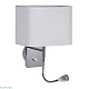 бра lumina deco boddi ldw 6051-2 wt