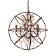подвесная люстра loft it foucaults orb crystal loft1897/6