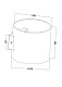 бра maytoni rond c066wl-01mg