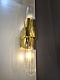 бра crystal lux justo justo ap2 gold