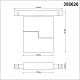 трековый светодиодный светильник novotech shino flum 358626