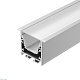 профиль arlight linia45-f-tray-2000 anod (алюминий) 062165