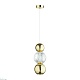 подвесной светодиодный светильник odeon light crystal 5008/7la
