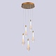 подвесной светильник delight collection p98066-5 antique brass