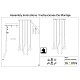 основание потолочное 8l mantra modular light florones 9389