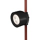 трековый однофазный светильник denkirs belty spot dk5640-bk