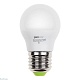 лампа светодиодная jazzway e27 5w 3000k матовая 1036957a