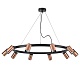 подвесная люстра lightstar rullo (571020+214430-10) lr020300