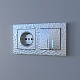 выключатель werkel hammer двухклавишный проходной с подсветкой серебряный w1222106 4690389162633