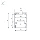 профиль arlight ip-line-4050-2000 black (алюминий) 053898