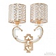 бра arte milano florentia-1237 301237/2w wh/gd