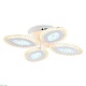 потолочная светодиодная люстра ambrella light acrylica original fa4012