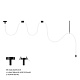 потолочный светильник loft it thread 10388b black
