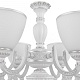 подвесная люстра arte milano 342837/6 wt+sl
