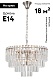 подвесная люстра moderli crystal v10738-9p