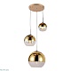 подвесная люстра lumina deco veroni ldp 1029-3 gd